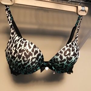 LaSenza Up 2-Cup Push up Bra, Snow Leopard